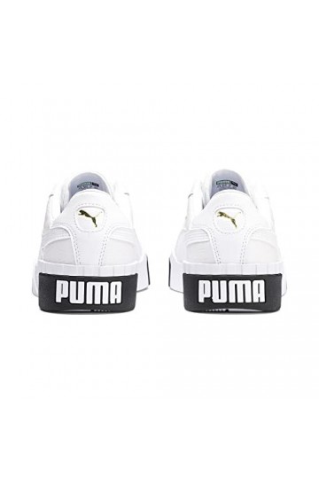 PUMA Femme Cali Wns Sneakers, White Black, 42 EU