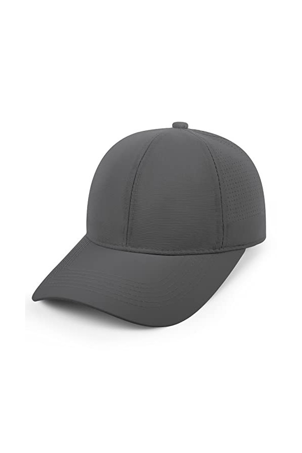 TOMEEK Casquette de Baseball Femme Homme en Mesh Casquette Imperméable à Séchage Rapide Casquette de Sport Respirante Plein A