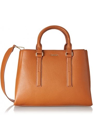 Calvin Klein CK Elevated Tote MD, Fourre-Tout Femme, Marron, Taille Unique