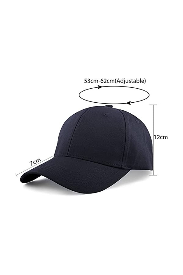 Casquette de Baseball,Coton Adjustable Running Plein Air Et Les Loisirs Womens Casquette Golf High Tail Unisexe Pare-Soleil V