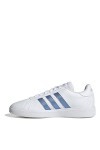 adidas Femme Grand Court Base 2.0 Basket, Ftwr Blanc Bleu Fusion Met Bliss Lilac, 38 EU