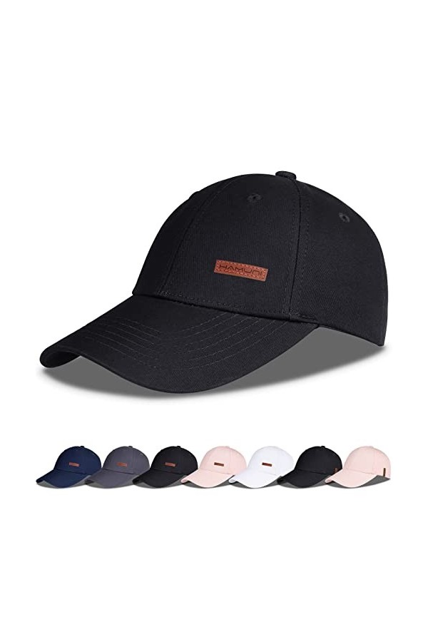 Casquette de Baseball pour Homme et Femme - Unisexe - en Coton - Réglable - Baseboard Casquette- Casquette de Baseball - pour