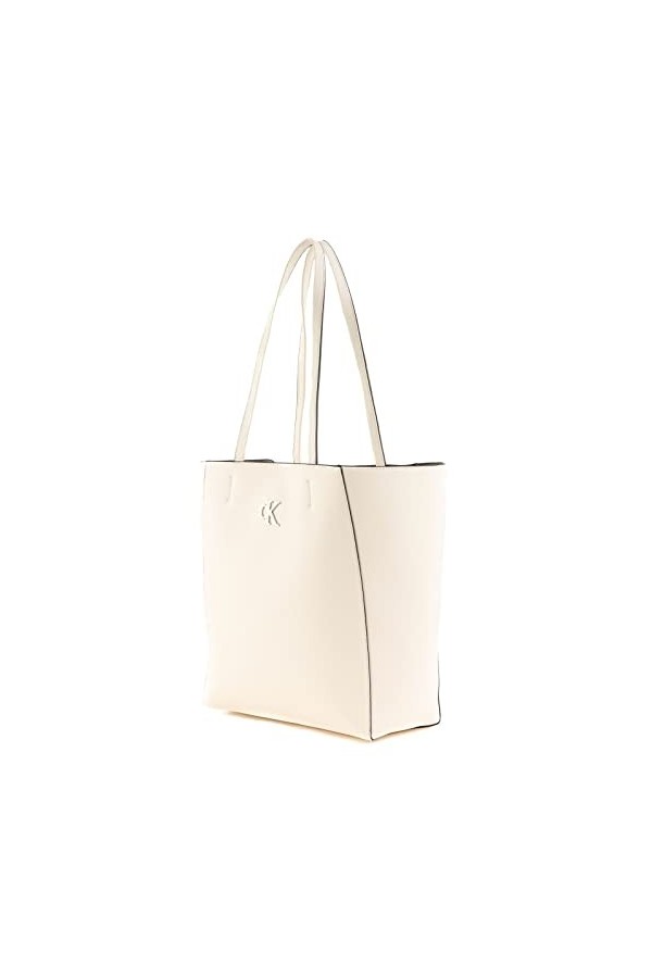 Calvin Klein CKJ Minimal Monogram Shopper32 Warm White