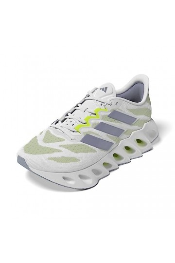 adidas Femme Switch FWD W Shoes-Low, FTWR White/Silver Violet/Lucid Lemon, 40 2/3 EU