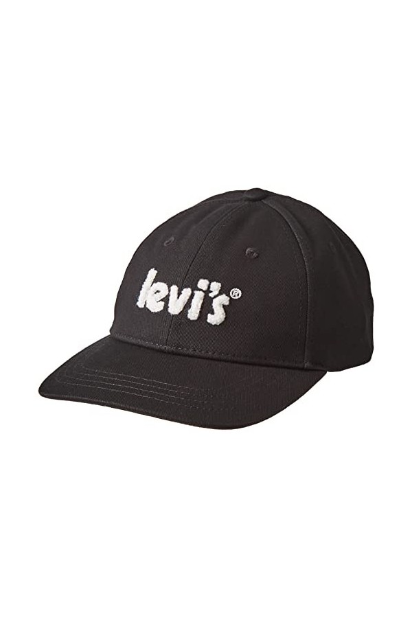 Levis Femme Womens Poster Logo Cap Casquette de baseball, REGULAR BLACK, Taille unique EU