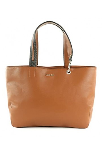Calvin Klein CK Accent Shopper MD Caramel