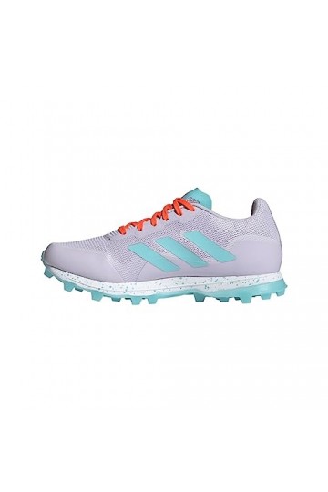 adidas Femme Fabela Zone 2.1 Shoes-Low, Purple Tint/Pulse Aqua/FTWR White, 40 2/3 EU