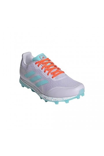 adidas Femme Fabela Zone 2.1 Shoes-Low, Purple Tint/Pulse Aqua/FTWR White, 40 2/3 EU