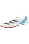 adidas Mixte Adizero Prime SP 2 Shoes-Low, FTWR White/Core Black/Lucid Cyan, 42 EU