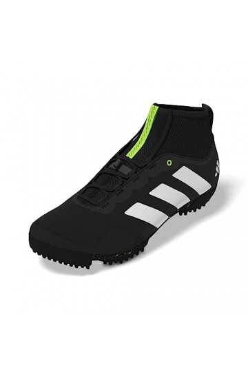 adidas Mixte The Gravel Shoe 2.0 Low, Core Black/FTWR White/Lucid Lemon, 35 EU