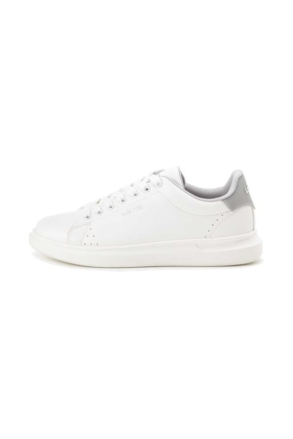 Levis Femme Ellis 2.0 Sneakers, Regular White, 38 EU Étroit