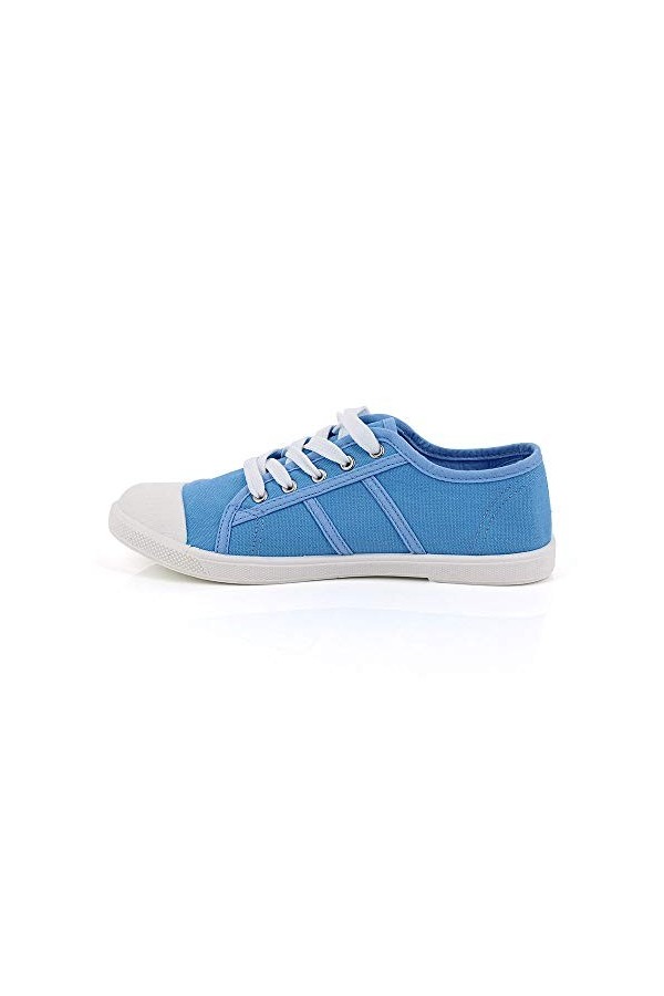 Kimberfeel BARLETTA, Basket Femme, Bleu ciel, Taille 37