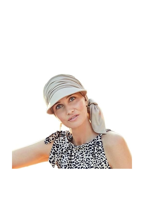 Christine Headwear Casquette Brianna, Plume Beige, Taille Unique Femme