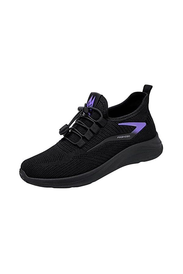 Chaussures Femme Confortable Orthopédique Mode été Automne Femmes Baskets Plat léger Maille élastique Respirant Outdoor Train