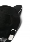 CHIARA FERRAGNI Casquette Noir Basebal Cap with Pence, Noir , Medium