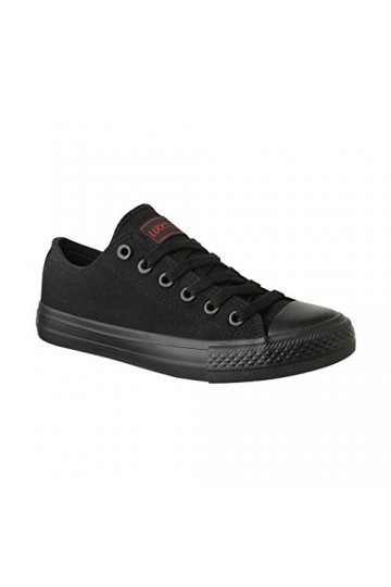 Elara Baskets Basses Unisexe Femme Homme Chunkyrayan CA01/CB09 Allblack-39