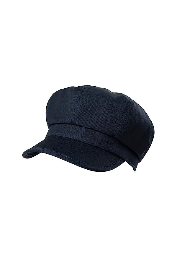 Comhats Casquette ballon pour femme Cabbie Peintre 8 panneaux Newsboy Cap Printemps Automne, 94574_kaki, Taille M