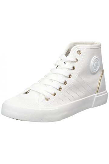 LES TROPEZIENNES PAR M. BELARBI Femme MOHIGH Basket, Blanc, 39 EU