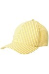 Unmade Copenhagen Chapeau Cloche nacré Capuchon, Jaune, Taille Unique Femme