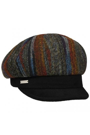 Seeberger Casquette Gavroche Mediglia Casquette avec étiquette Taille Unique - Multicolore 