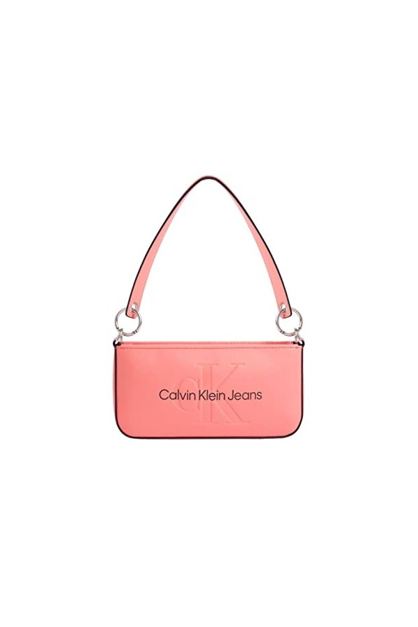 Calvin Klein Sac baguette en cuir PU Femme