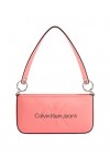 Calvin Klein Sac baguette en cuir PU Femme