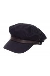 Balke Casquette Fisherman Style Cotton Canvas Noir, Noir , S