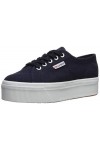 Superga Femme 2790ACOTW Linea UP and Down Baskets Basses, Bleu 933 Navy, 37.5 EU