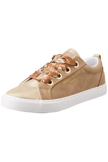 TERRE DE MARINS Femme Tosca Basket, Kaki, 41 EU