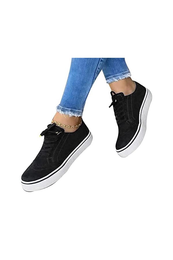 tinetill Baskets Femmes Paillettes Sneaker Paillettes sans Lacet Chaussures de Sport Chaussures décontractées Confortables Ch