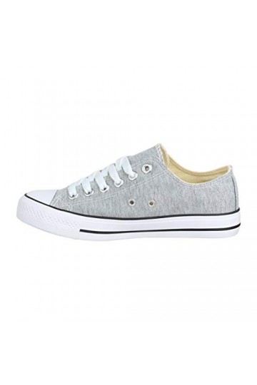 Elara Baskets Basses Unisexe Femme Homme Chunkyrayan CHF Lt.Grey-36Z