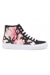 DC Shoes Femme Manuel français Non Garanti Basket, Blanc/Rose Camouflage, 36 EU