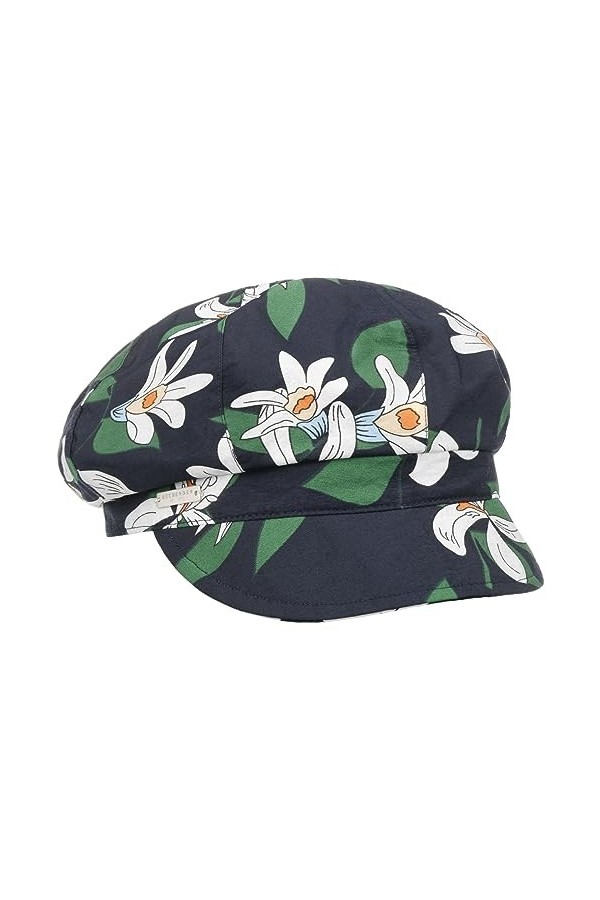 Seeberger Casquette Gavroche Tropy Casquette pour Femme Taille Unique - Blanc 