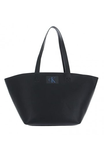Calvin Klein CKJ Sculpted Wing Shopper 27 Twill Black