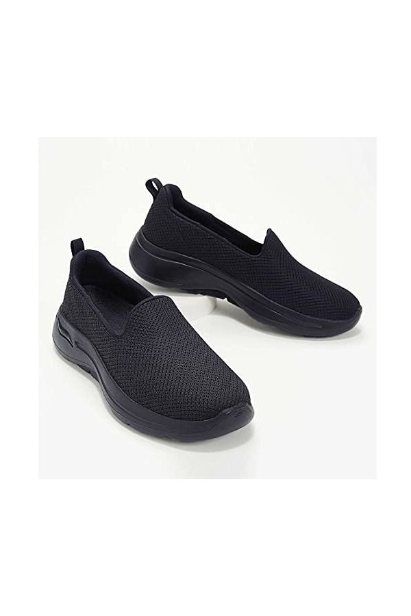 Fannyfuny Été Chaussure Confort Plus Mode été et Automne Femmes Baskets Plat léger Respirant sans Lacet décontracté Confortab