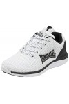 Lonsdale Silwick, Road Running Shoe Femme, White/Black, 38 EU