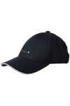 BOSS Métal Zali Casquette, Noir 1, Taille Unique Femme