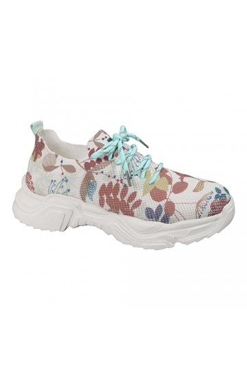 Baskets Mode Femme Sneakers Tennis Chaussures De Toile Chaussures de Running Sport Confortables Pas Cher Mode LéOpard Respira