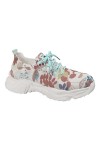 Baskets Mode Femme Sneakers Tennis Chaussures De Toile Chaussures de Running Sport Confortables Pas Cher Mode LéOpard Respira