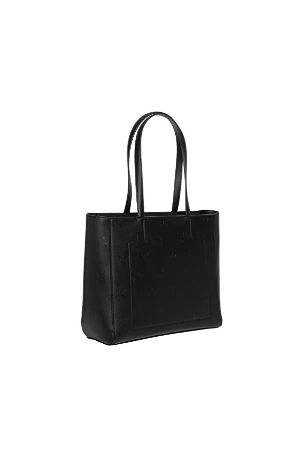 Calvin Klein Jeans femme cabas black mono allover