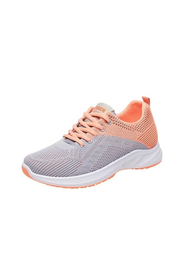 550 Basket Femme Chaussure de Course Marche Baskets Mode Femmes Baskets Confort Femmes Chaussures décontractées Femmes Gris C