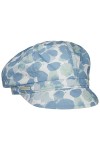 Seeberger Casquette Gavroche Jalovia Casquette avec étiquette Casquette pour Femme Taille Unique - Bleu Clair 