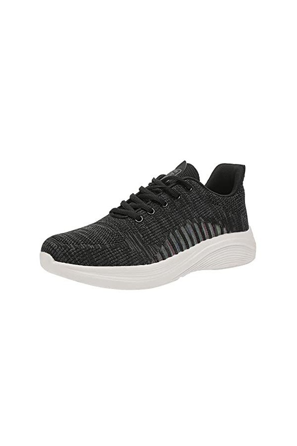 Baskets Mode Femme Sneakers Tendance Running Respirantes Léger Basket Mode Tendance Fashion Casual Mode LéOpard Mode en Daim 