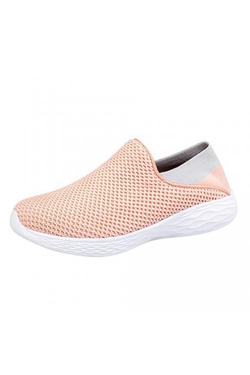 Basket de Marche Femmes Slip on Sneakers Femmes Baskets Mode été Nouveau Maille Respirant Confortable antidérapant intérieur 