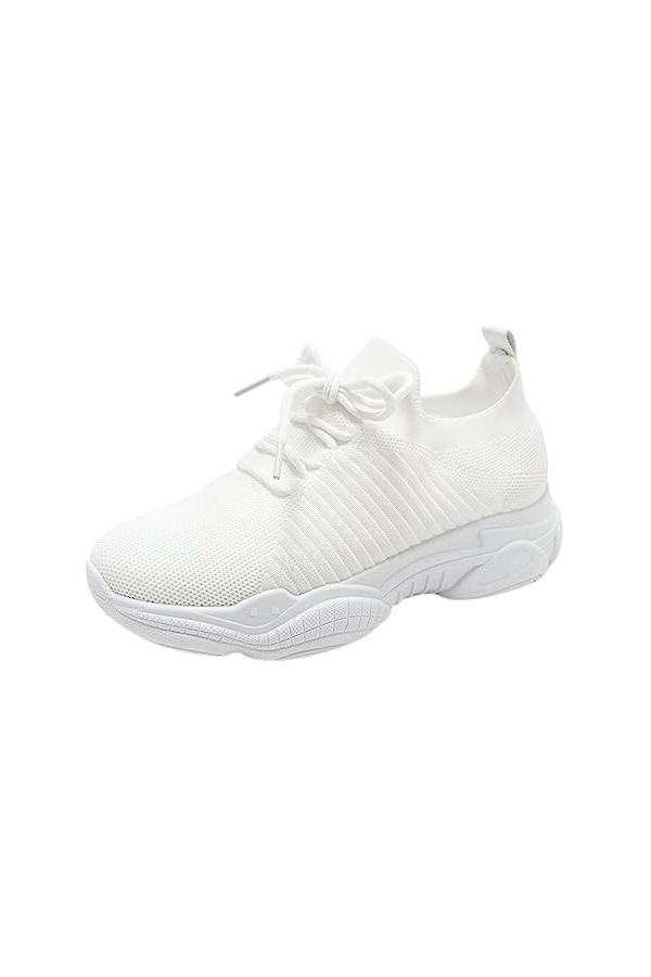 Chaussures Femme Confortable Baskets Basses Running Jogging Sport De Marche Sneakers LéGèRes Chaussures De Course AntidéRapan