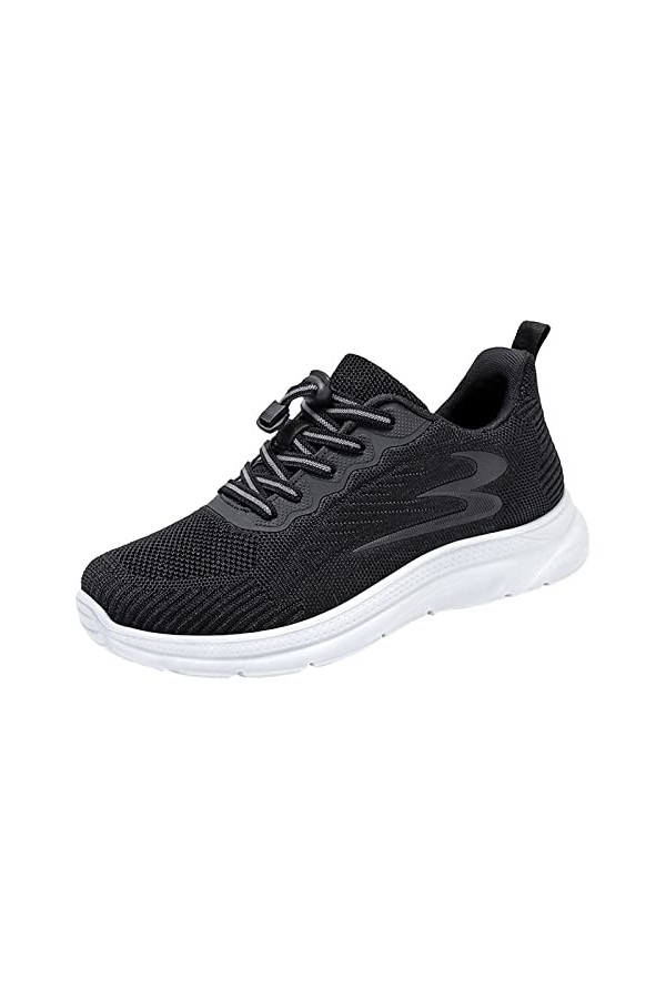 Baskets pour femme Chaussures de course mode été et automne femmes baskets chaussures de sport chaussures mouche maille tissé