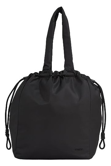 Calvin Klein Cabas en nylon pour femme, ck noir, Taille unique, Décontracté