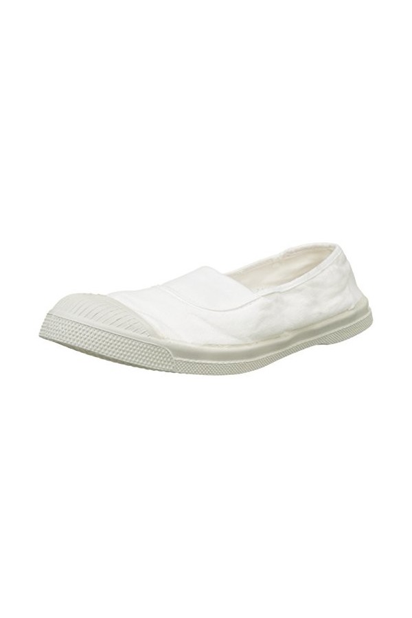 Bensimon - F15002 - TENNIS ELASTIQUE FEMME - Baskets Basses - Femme - Blanc - 38 EU