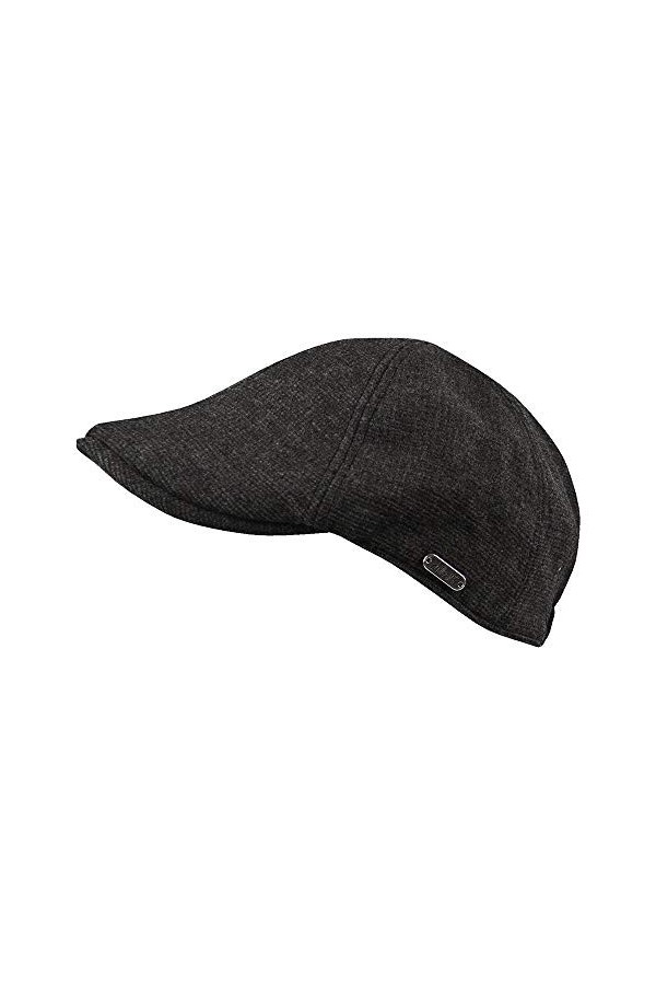 Chillouts Yannick Hat Casquette Plate, Black, S-M Homme