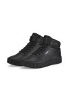 Puma Women Carina 2.0 Mid Sneakers, Puma Black-Puma Black-Dark Shadow, 37 EU